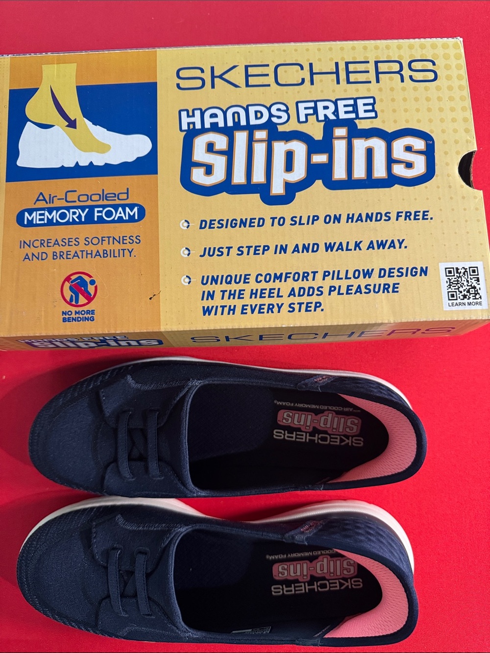 Skechers Navy Slip-Ins Women's Sneakers